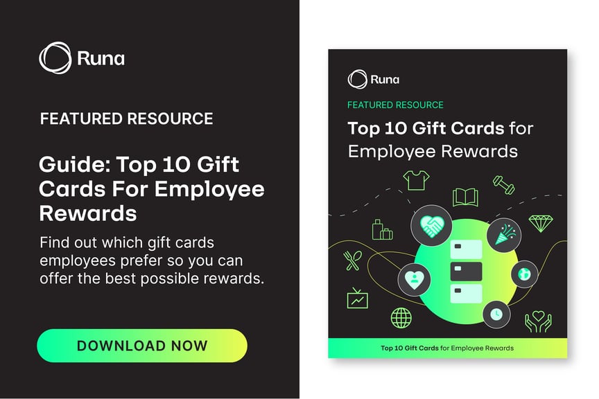 Corporate on sale gift cards